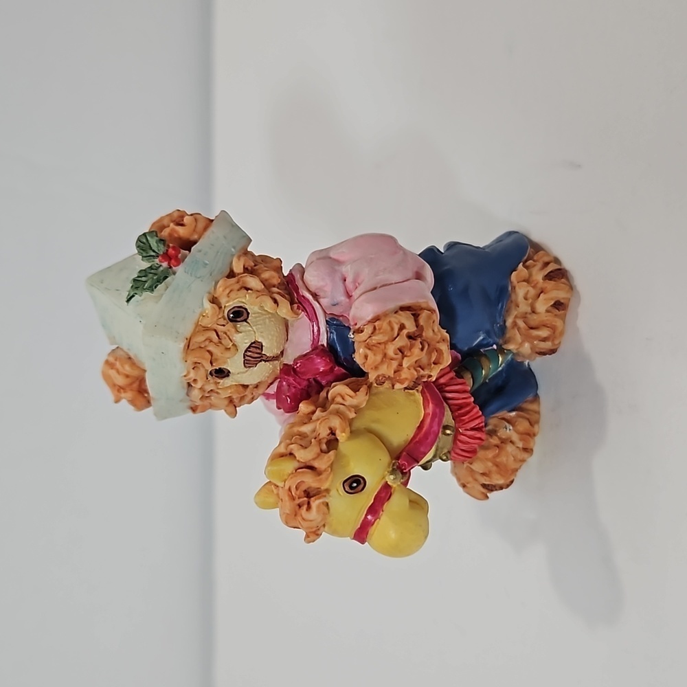 House of Lloyd VTG The Bearsley Family Collection Jeremiah on Stick Horse Pink